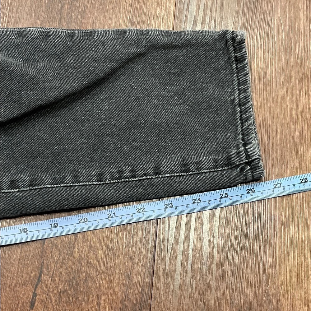 Zara Charcoal Mom Jeans - Picture 8 of 8